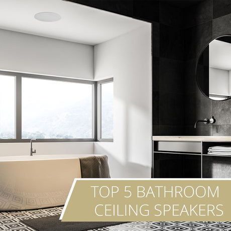 Top 5 Bathroom Bluetooth Ceiling Speaker Systems for Under £300 [2022]