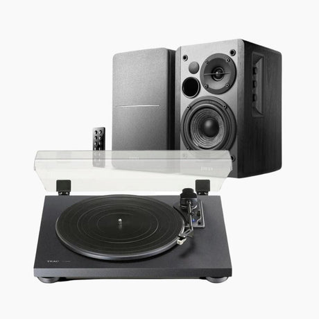 Record Player With Speakers