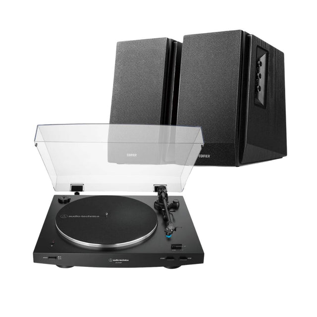 Audio-Technica LP3XBT Turntable + Edifier R1700BT Active Bluetooth Speakers - K&B Audio