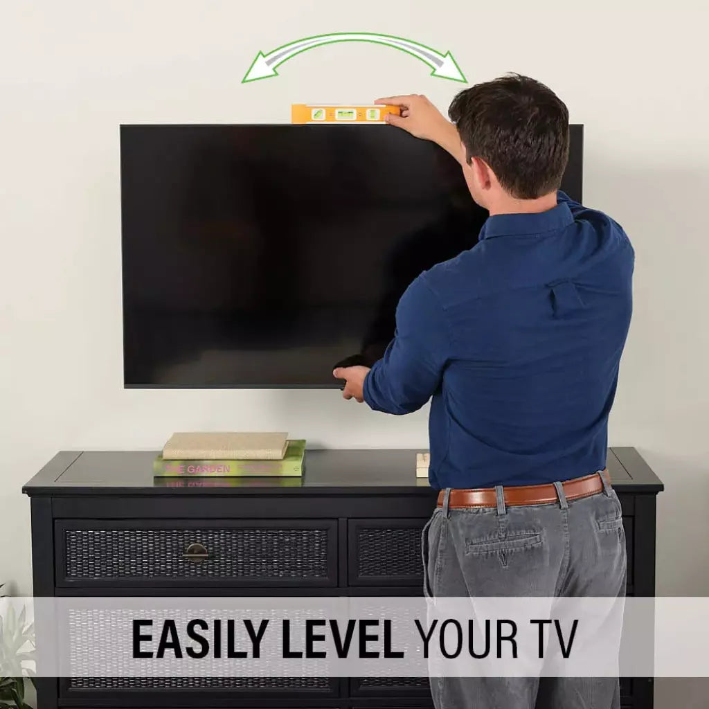 SANUS Advanced Full-Motion 4D® + Shift™ TV Wall Mount for TVs 19"-43"