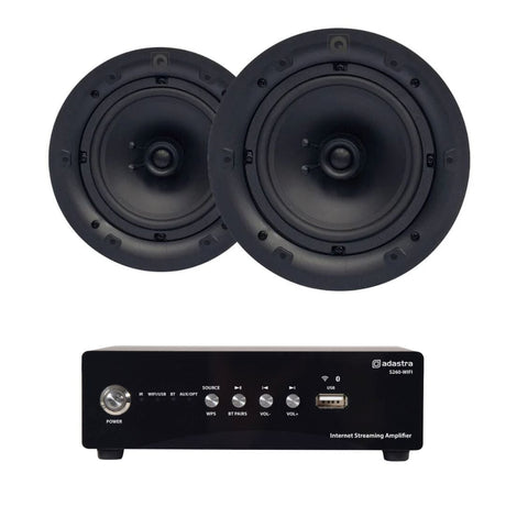 Adastra S260 Wi-Fi & Bluetooth 6.5" Ceiling Speaker System - K&B Audio