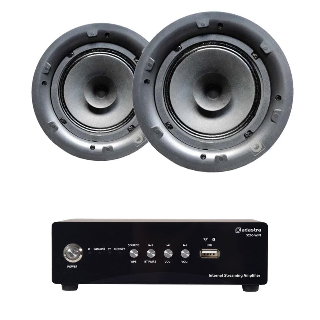 Adastra S260 Wi-Fi & Bluetooth 6.5" Ceiling Speaker System - K&B Audio