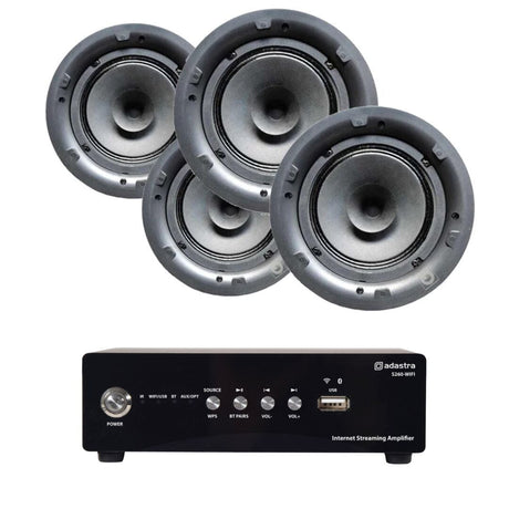 Adastra S260 Wi-Fi & Bluetooth 6.5" Ceiling Speaker System - K&B Audio