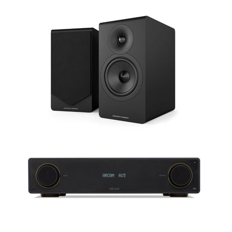 Arcam Radia Amplifier + Acoustic Energy AE300² Bookshelf Speakers - K&B Audio
