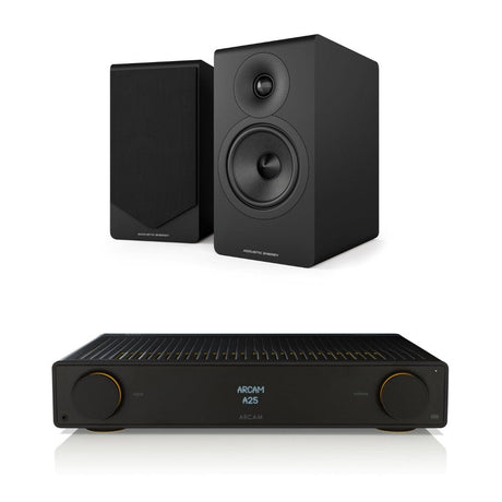 Arcam Radia Amplifier + Acoustic Energy AE300² Bookshelf Speakers - K&B Audio