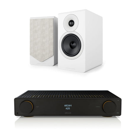 Arcam Radia Amplifier + Acoustic Energy AE300² Bookshelf Speakers - K&B Audio