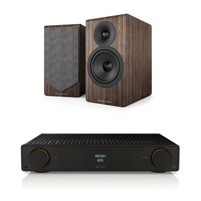 Arcam Radia Amplifier + Acoustic Energy AE300² Bookshelf Speakers - K&B Audio