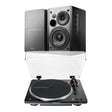 Audio-Technica LP70XBT Bluetooth Turntable + Edifier R1280DB Active Bookshelf Speakers - K&B Audio