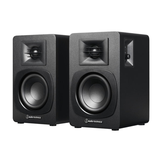 Audio-Technica LP70XBT + SP3X Active Bookshelf Speakers - K&B Audio