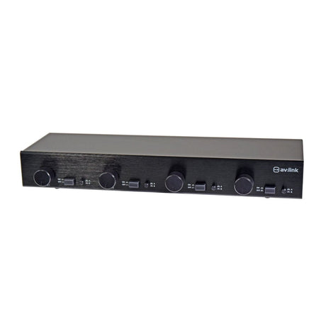 AV Link 2 x 4 Speaker Switch Matrix with Volume Control - K&B Audio