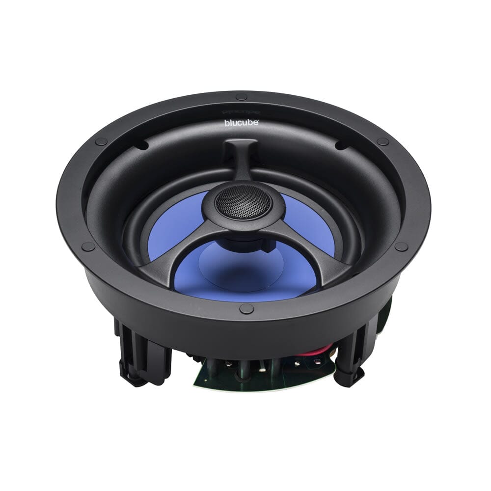 Bluesound Powernode + Blucube BCK80 8" Ceiling Speakers - K&B Audio