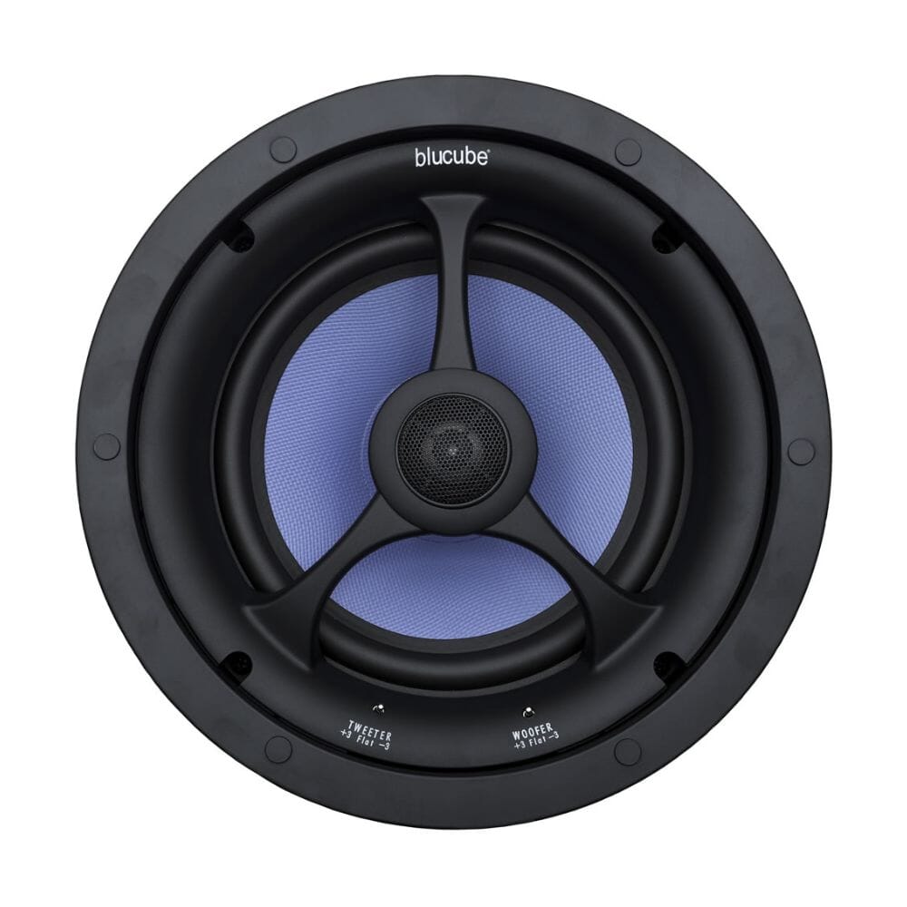 Bluesound Powernode + Blucube BCK80 8" Ceiling Speakers - K&B Audio
