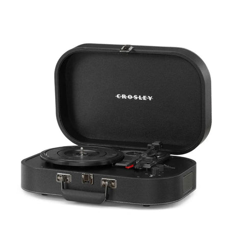 Crosley Discovery Portable Record Player with Bluetooth - Black - K&B Audio
