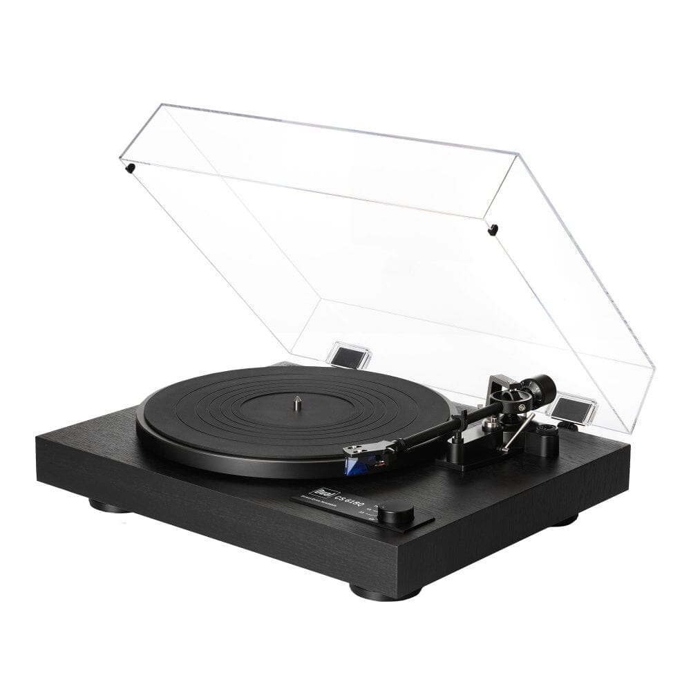 Dual CS 618Q Manual Direct Drive Turntable Turntables Dual Black