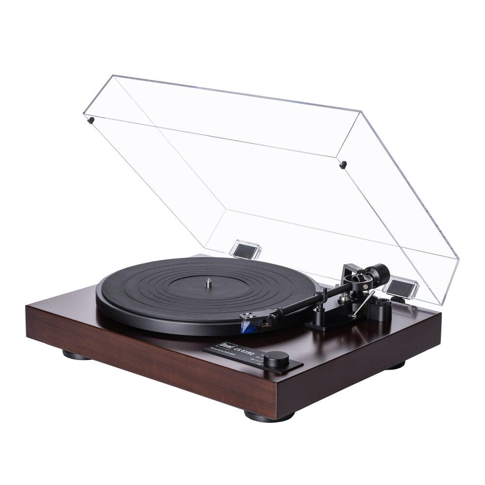 Dual CS 618Q Manual Direct Drive Turntable Turntables Dual Walnut