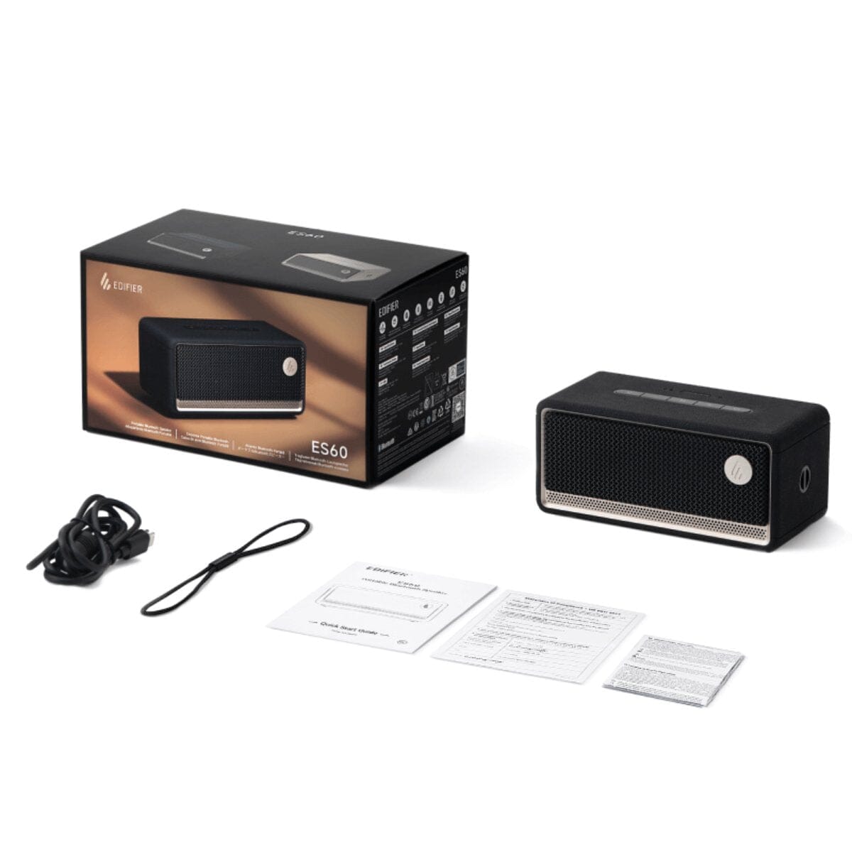 Edifier ES60 Portable Bluetooth Speaker - K&B Audio