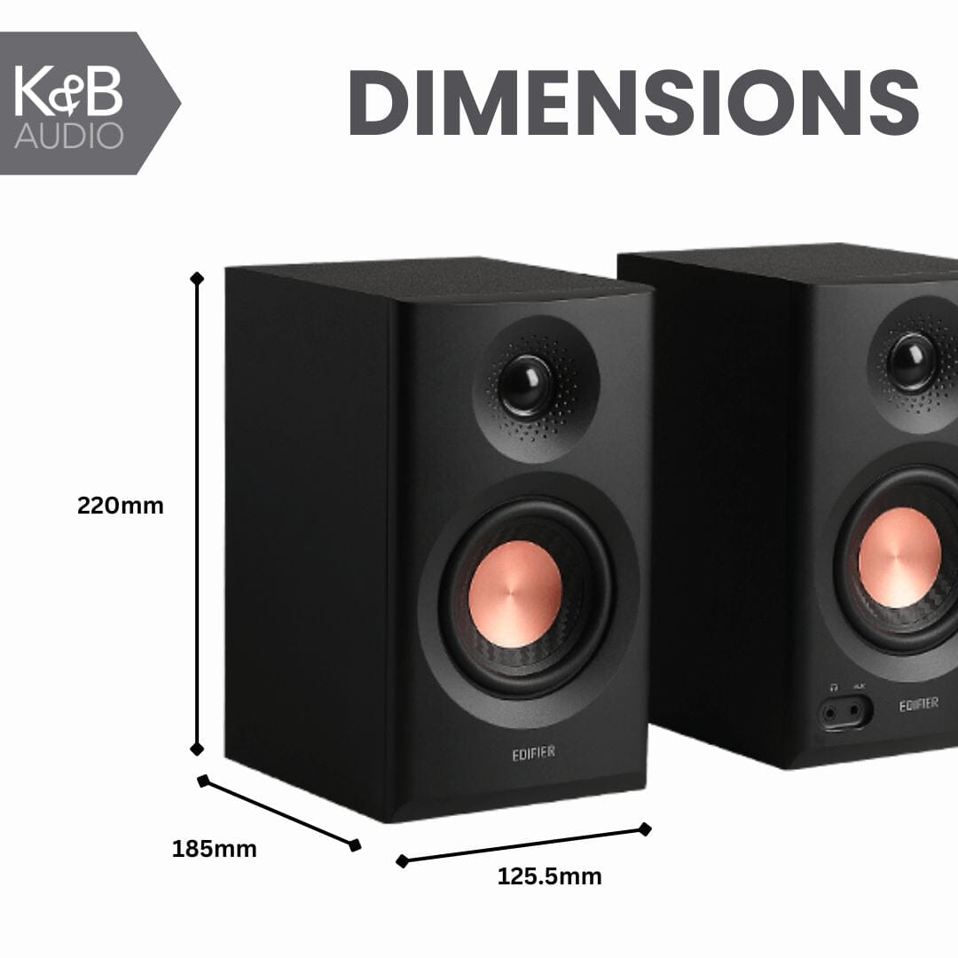Edifier MR3 Active Studio Monitor / PC Speakers with Bluetooth - K&B Audio
