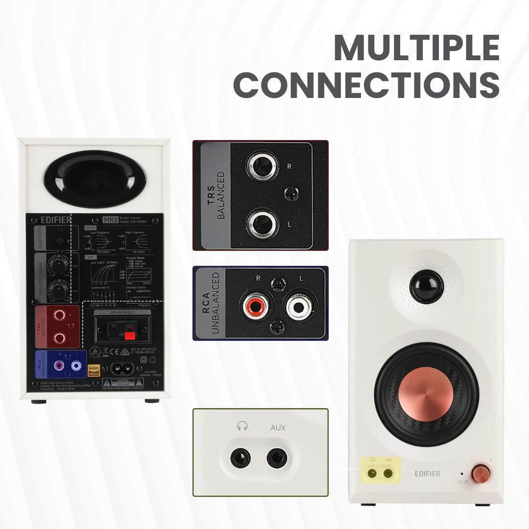 Edifier MR3 Active Studio Monitor / PC Speakers with Bluetooth - K&B Audio