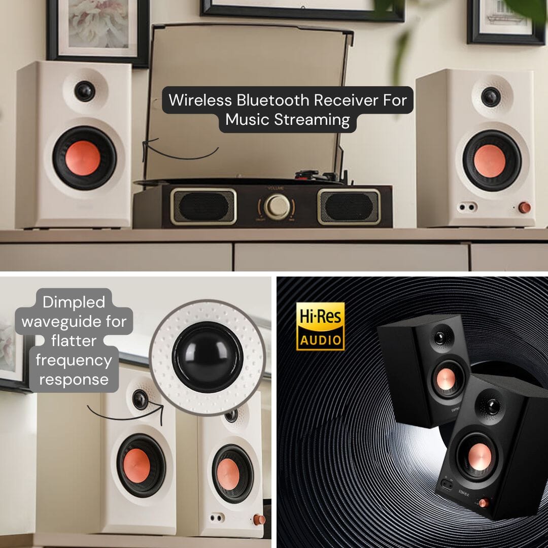 Edifier MR3 Active Studio Monitor / PC Speakers with Bluetooth - K&B Audio