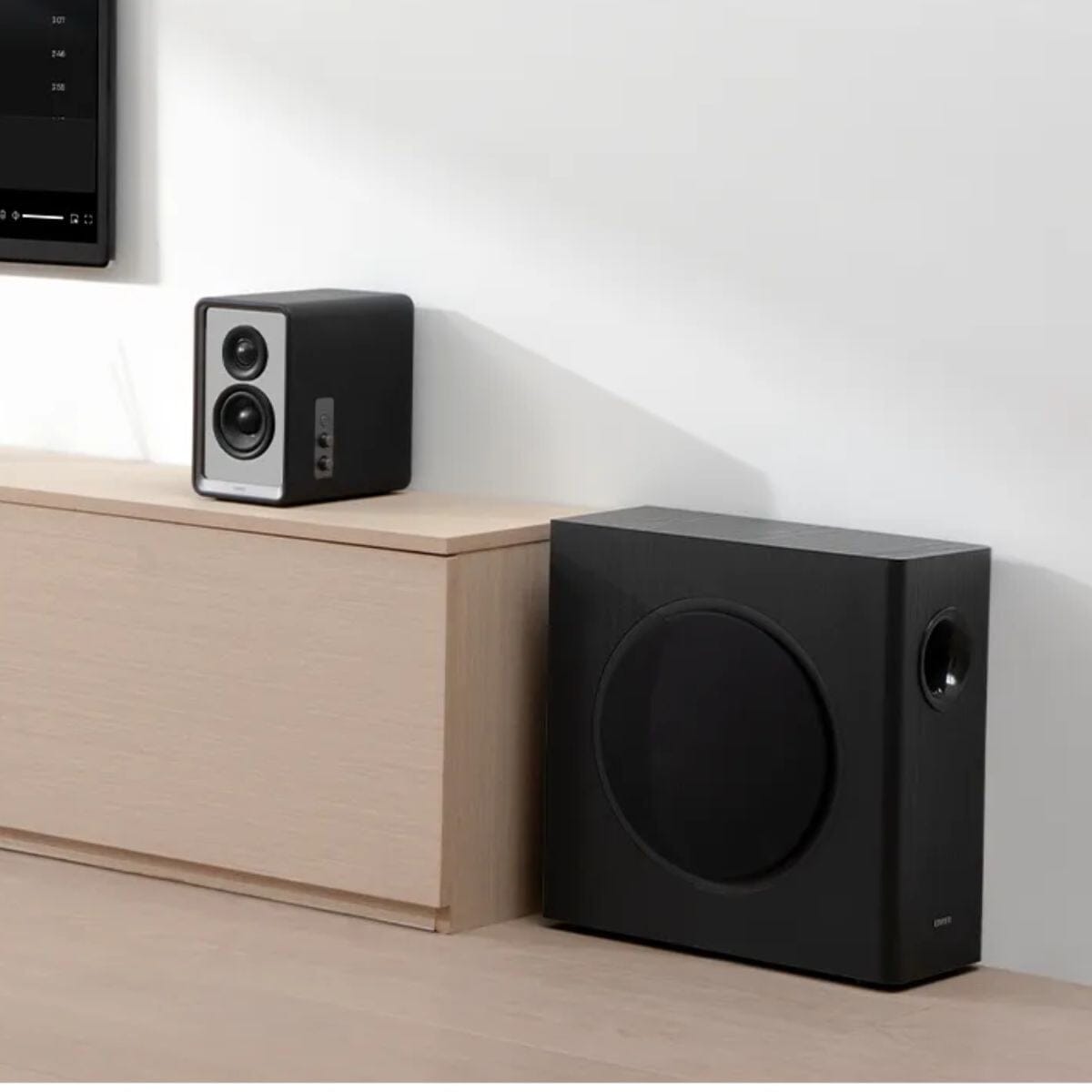 8" Slim Active Subwoofer For Q Acoustics E60 & E120 Ceiling Speaker Systems - K&B Audio