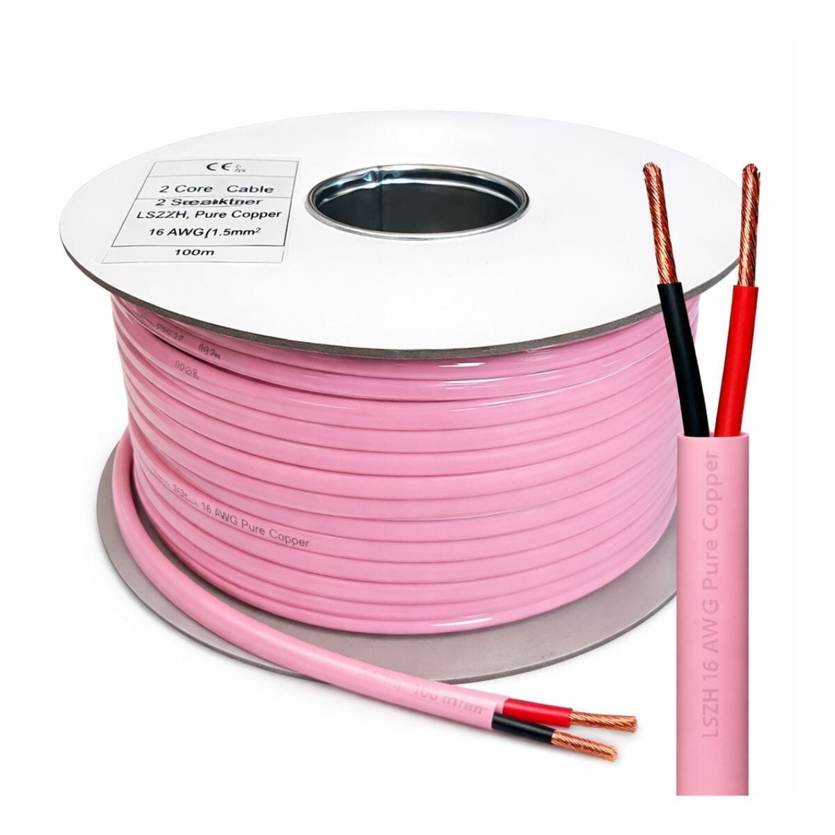 Flex Audio 16/2 Speaker Cable - 2 Core - LSZH - K&B Audio