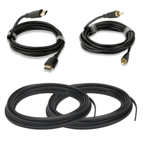 Flex Audio 7.1 Home Cinema Wiring Kit inc. Speaker, HDMI & Subwoofer Cables - K&B Audio