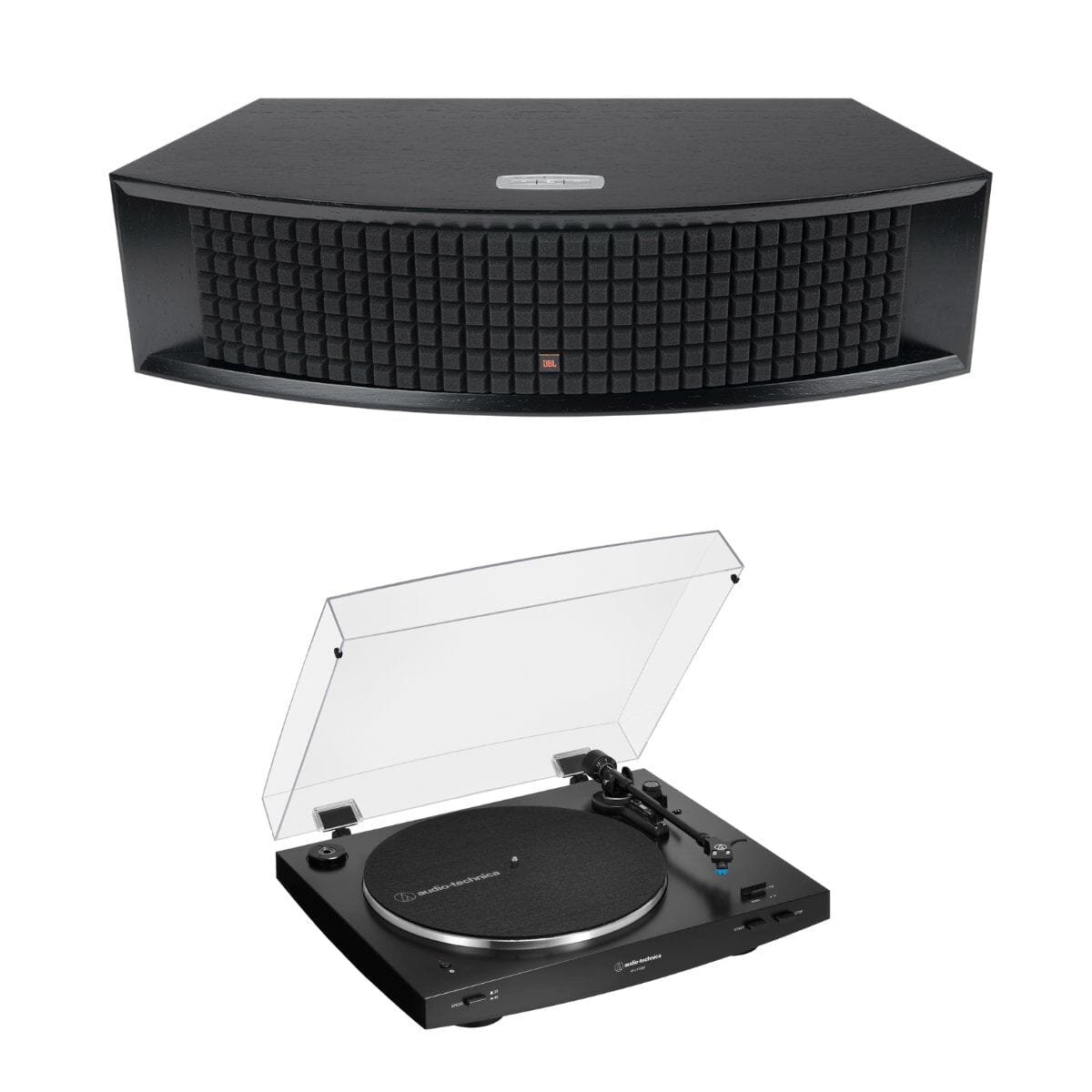 JBL L42 MS 200W Music System + Audio-Technica LP3XBT Bluetooth Turntable - K&B Audio
