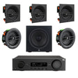 JBL MA310 + Stage 280C 5.1 8" Angled In Ceiling Surround Sound System with 12" Subwoofer - K&B Audio