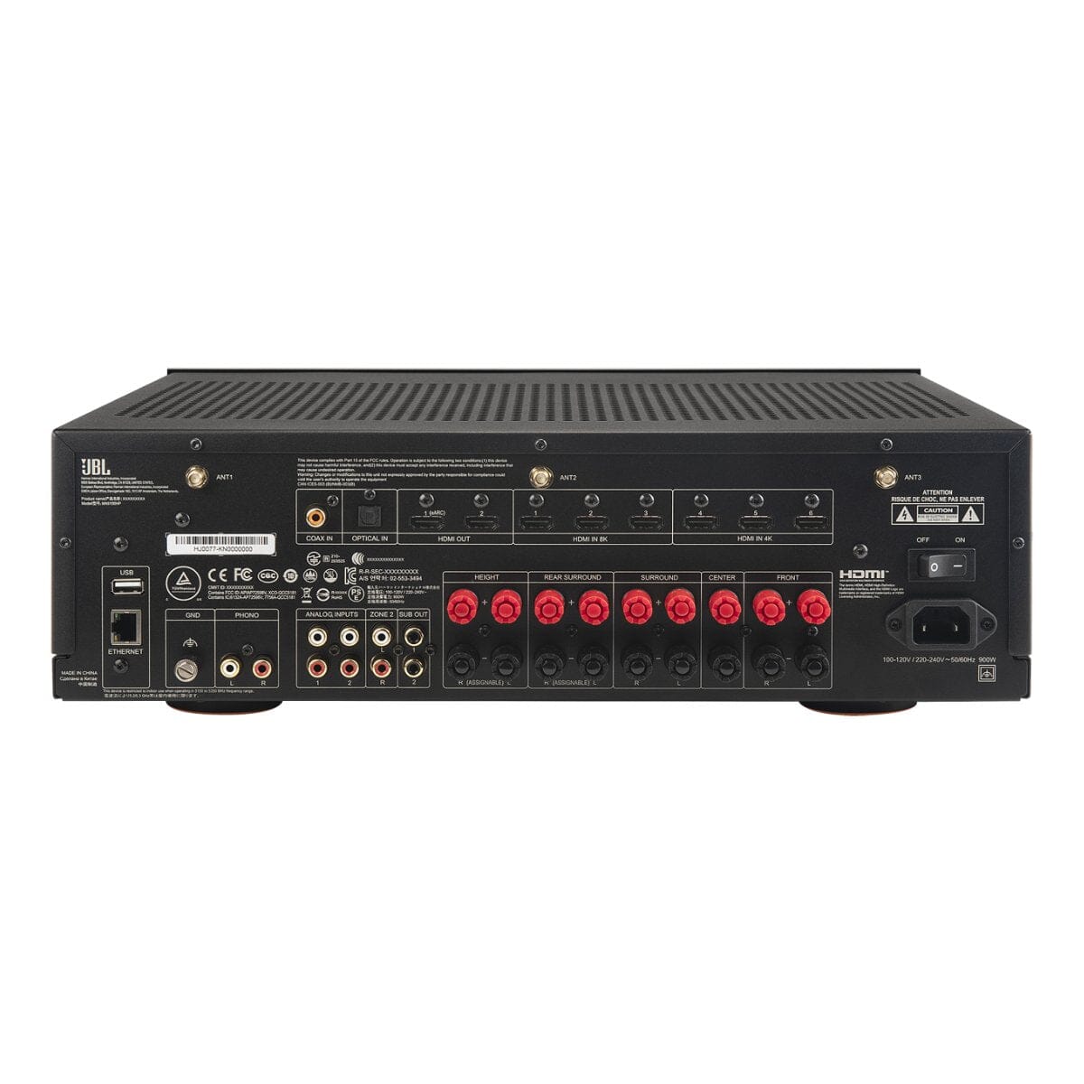 JBL MA9100HP 9.2 Channel 8K High Performance AV Receiver - K&B Audio