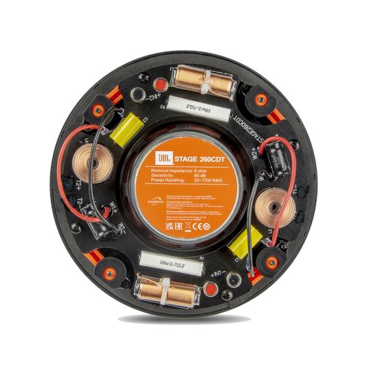 WiiM AMP Wi-Fi & Bluetooth Amplifier + JBL Stage 260CDT 6.5" Stereo Ceiling Speaker - K&B Audio
