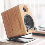 Kanto Audio YU4 4" Active Bookshelf Speakers + WiiM Mini Music Streamer - K&B Audio