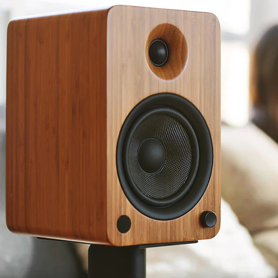 Audio-Technica LP60X Turntable + Kanto YU6 Active Bluetooth Speakers - K&B Audio