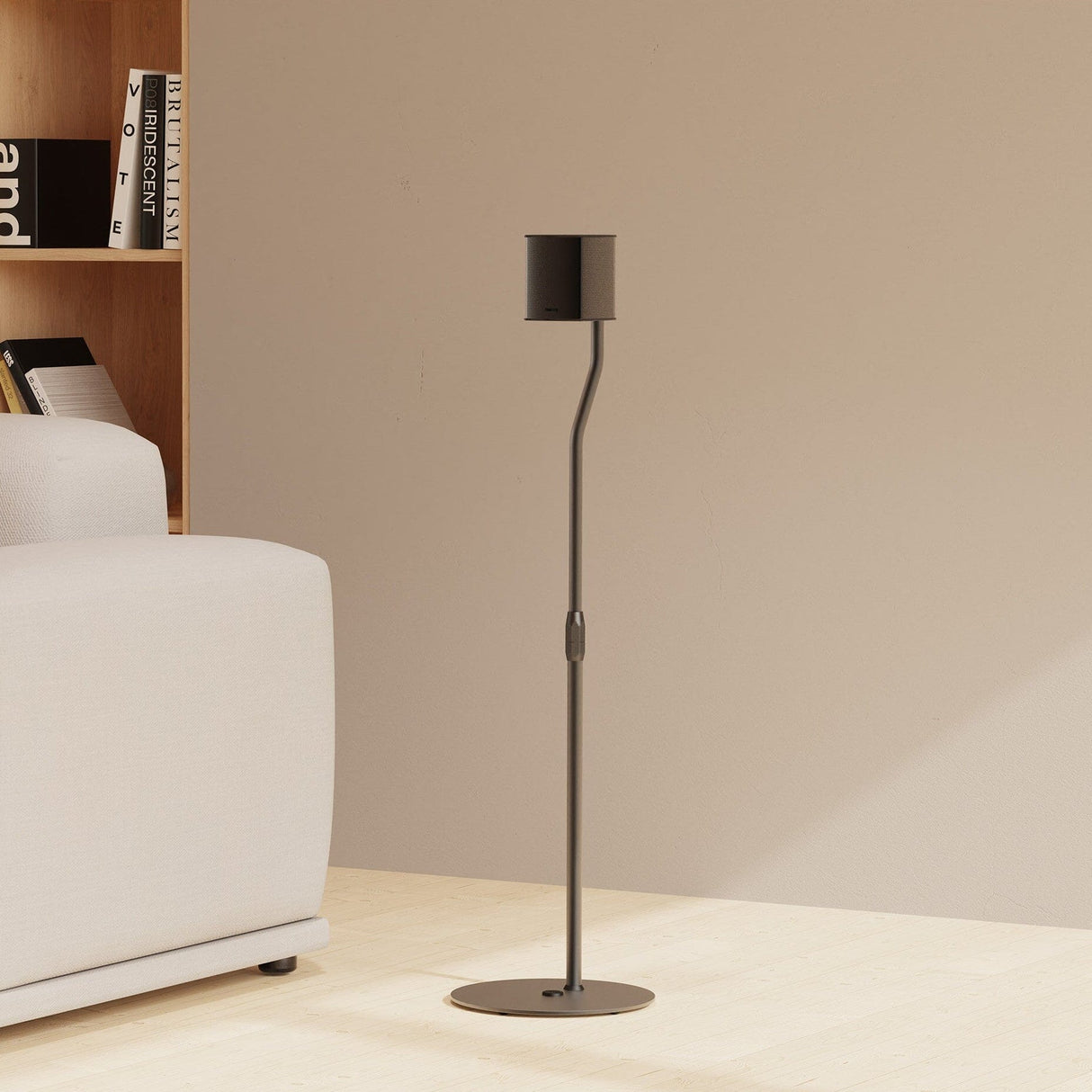 Kanto SLH Height Adjustable Universal Speaker Floor Stands (Pair) Speaker Brackets & Stands Kanto Audio