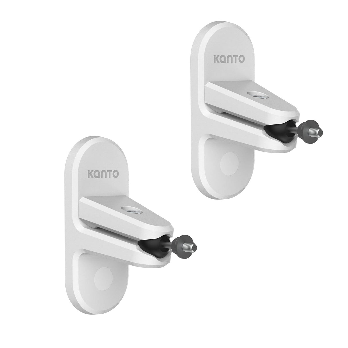 Kanto SPW3 Universal Speaker Wall Mounts (Pair) Speaker Brackets & Stands Kanto Audio White