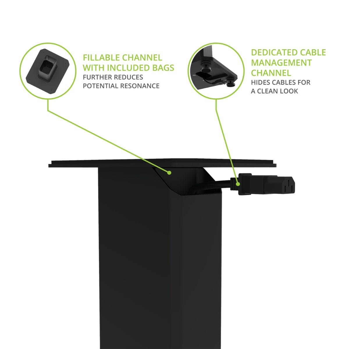 Kanto SX26 Speaker Stands - 26" (Pair) Speaker Brackets & Stands Kanto Audio