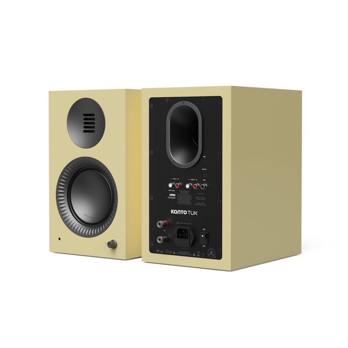 Kanto TUK G2 Active Bookshelf Speakers with Bluetooth (Pair) Active Speakers Kanto Audio