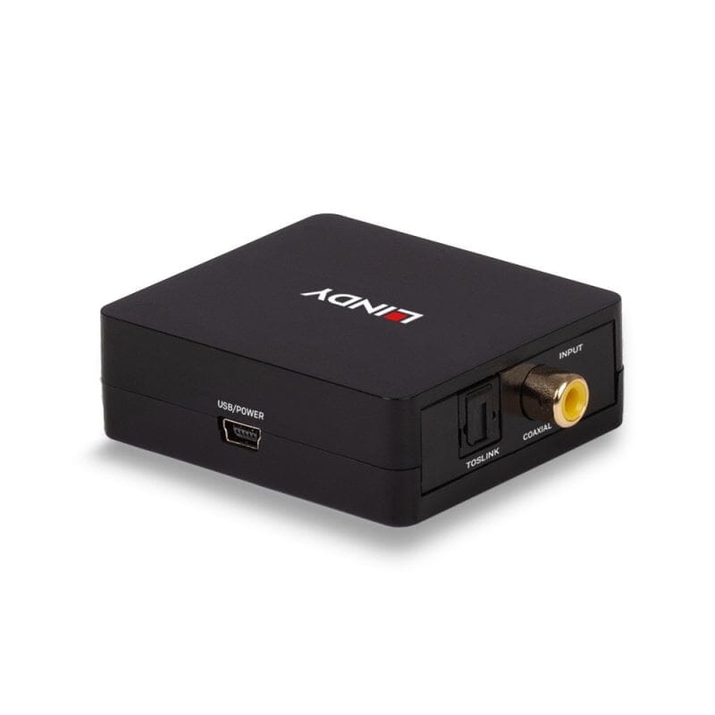 Lindy 2-Way Digital SPDIF (Coaxial / Toslink) Audio Converter - K&B Audio