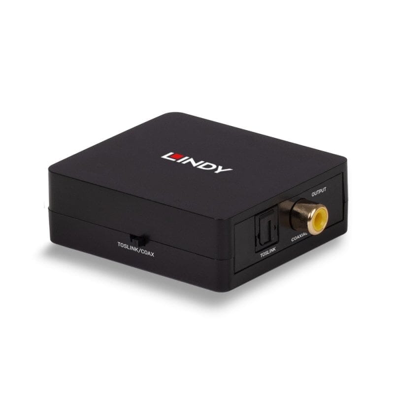 Lindy 2-Way Digital SPDIF (Coaxial / Toslink) Audio Converter - K&B Audio