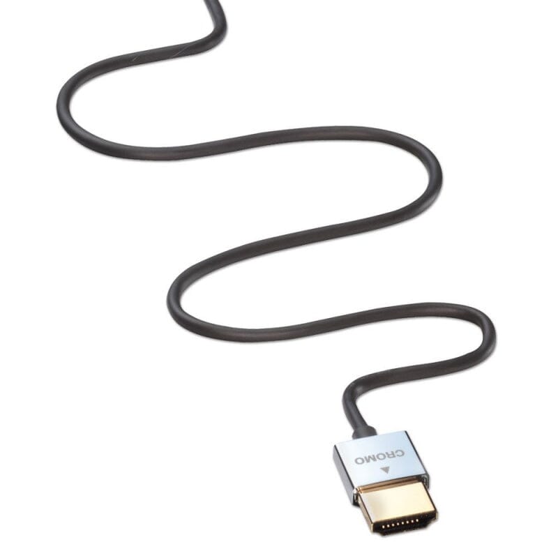 Lindy CROMO Slim High Speed HDMI Cable with Ethernet (0.3 - 4.5M) - K&B Audio