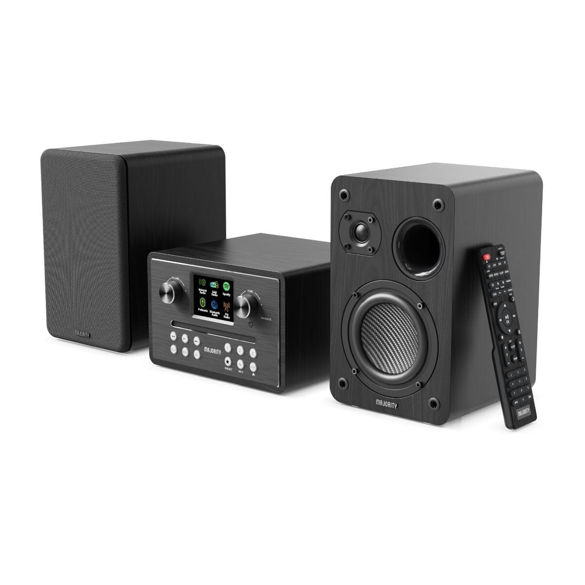 Majority Homerton Hi-Fi Internet Radio Music System - K&B Audio