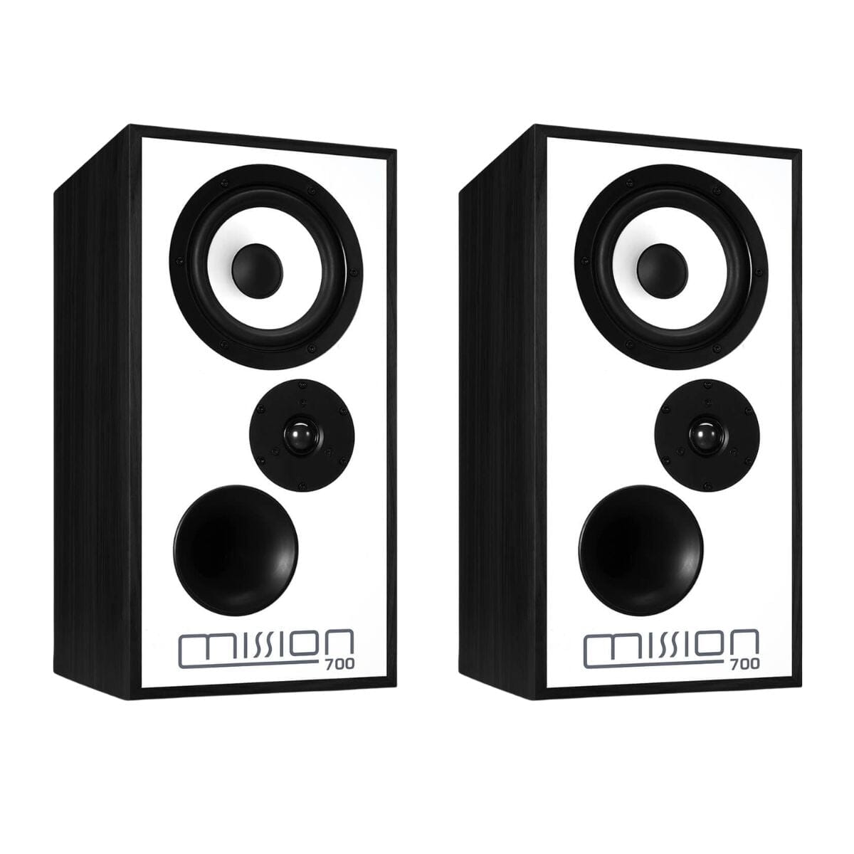 Mission 700 Bookshelf Speakers (Pair) Bookshelf Speakers Mission Black