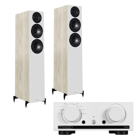 Mission 778X Integrated Amplifier + Wharfedale Diamond 12.3 Floorstanding Speakers - K&B Audio