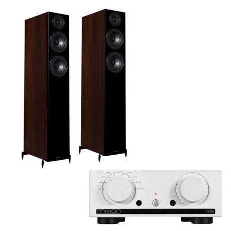 Mission 778X Integrated Amplifier + Wharfedale Diamond 12.4 Floorstanding Speakers - K&B Audio