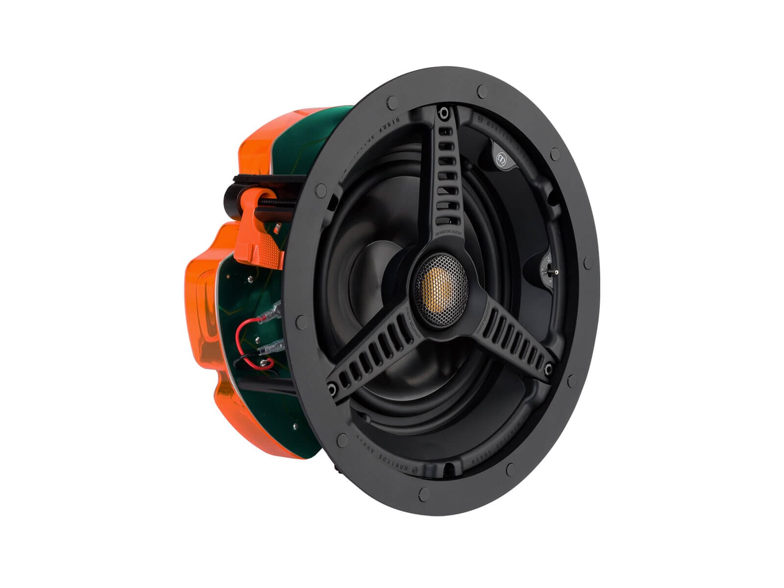 Bluesound Powernode + Monitor Audio C165 6.5" Ceiling Speakers - K&B Audio