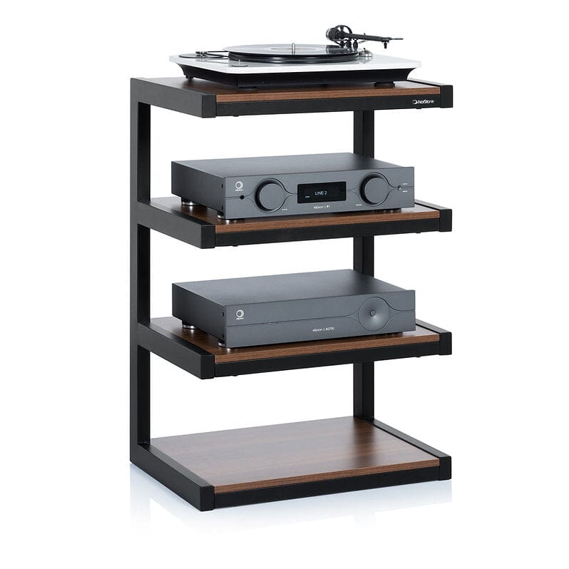 Norstone Esse Hi-Fi Stand - Walnut - K&B Audio