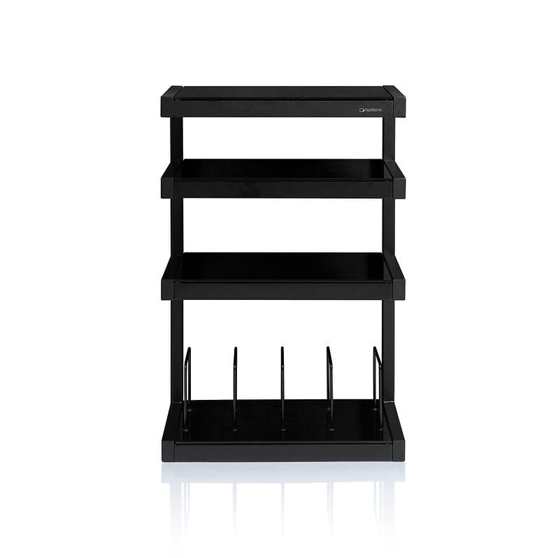Norstone Esse Hi-Fi Vinyl Stand - Black / Black - K&B Audio