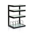 Norstone Esse Hi-Fi Vinyl Stand - Black / Frosted - K&B Audio