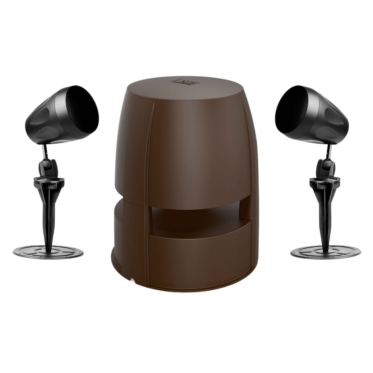 OSD Audio Forza 2.1 Outdoor Speakers + Subwoofer Bundle - K&B Audio