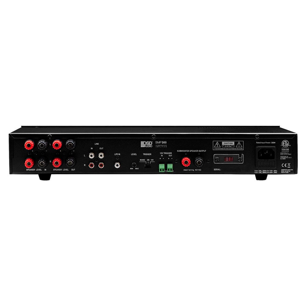 OSD Audio SMP300 Mono Subwoofer Amplifier - 300W - K&B Audio