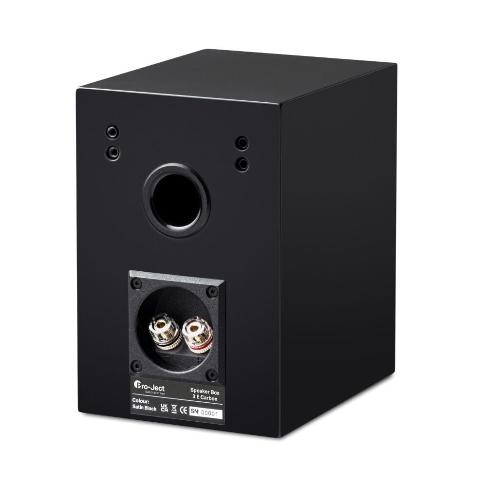 WiiM AMP + Pro-Ject Speaker Box 3E Carbon 3" Bookshelf Speakers - K&B Audio